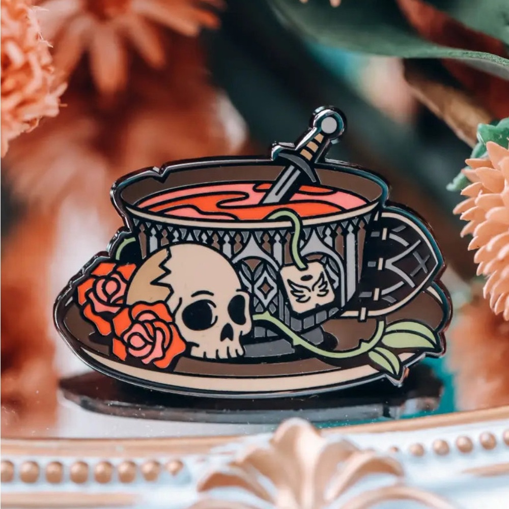 Bookish Box | Nightshade Pin | Keri Lake